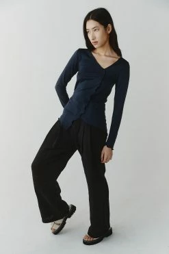 Marle | Sara Top - Blueberry -Acler Shop p 020965cb cace 4135 80a5 bfe8b63400e1