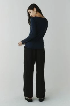 Marle | Sara Top - Blueberry -Acler Shop p 12b57700 62c6 4ba3 bf66 de4afdc8c156