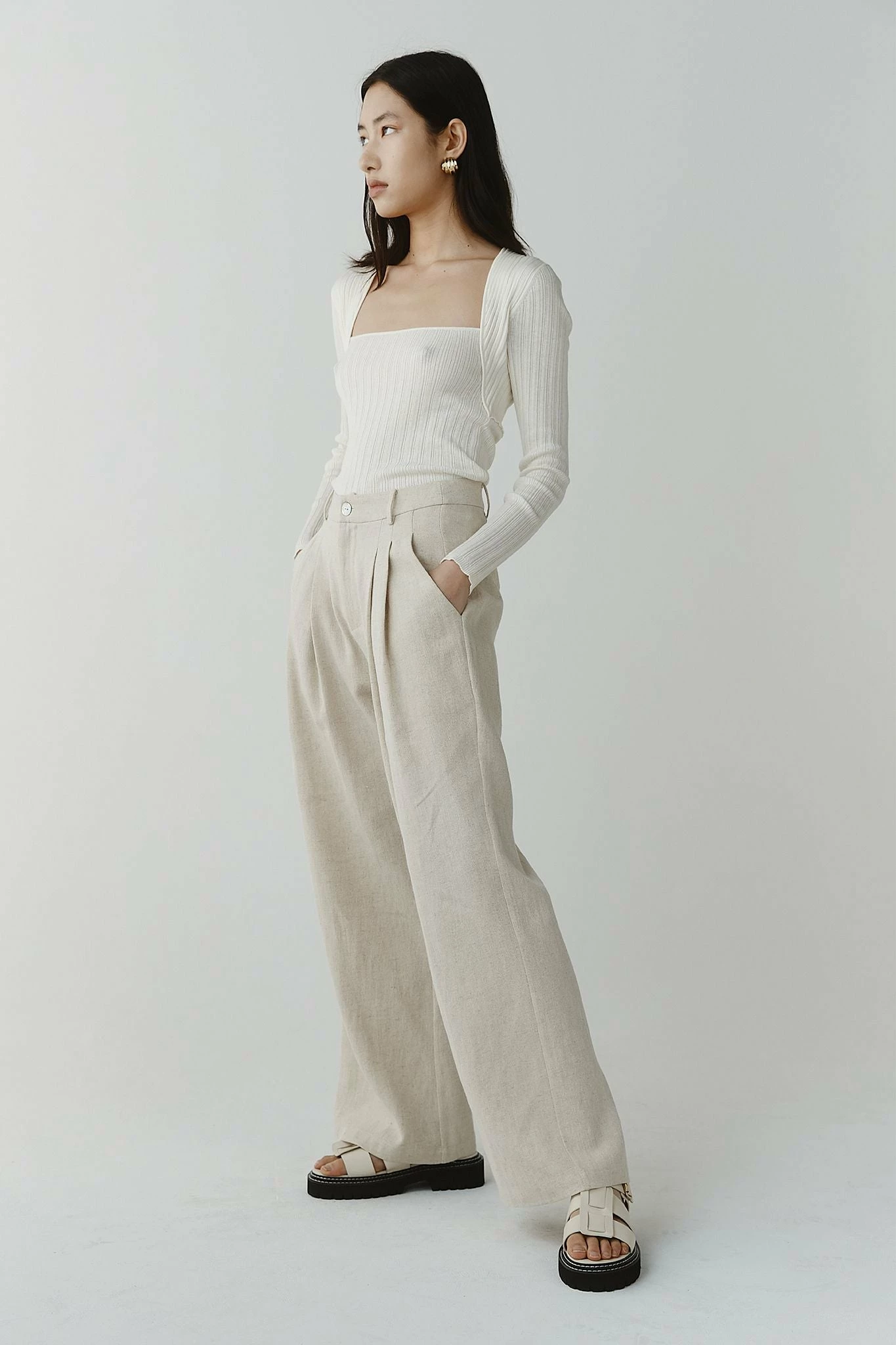 Marle | Leon Top - Rice 3 Marle | Leon Top - Rice - Image 3