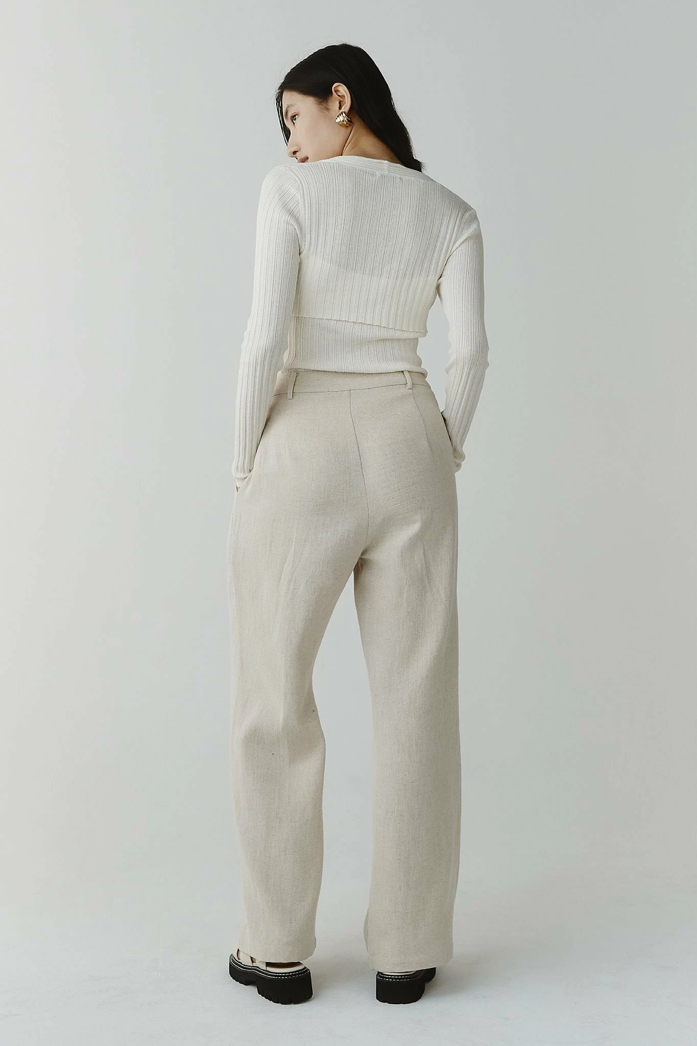 Marle | Leon Top - Rice 4 Marle | Leon Top - Rice - Image 4