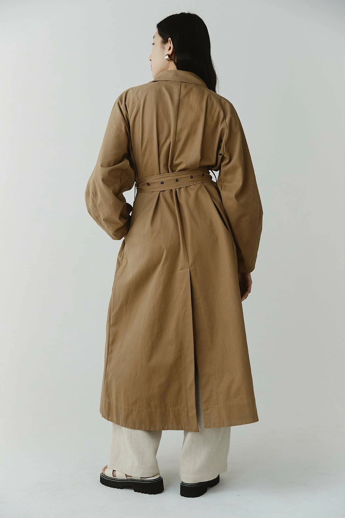 Marle | Clio Trench - Tan 3 Marle | Clio Trench - Tan - Image 3