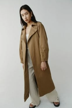 Marle | Clio Trench - Tan 12 Marle | Clio Trench - Tan -Acler Shop p e805318b 7bc8 467f be76 d2c97bc05d6b