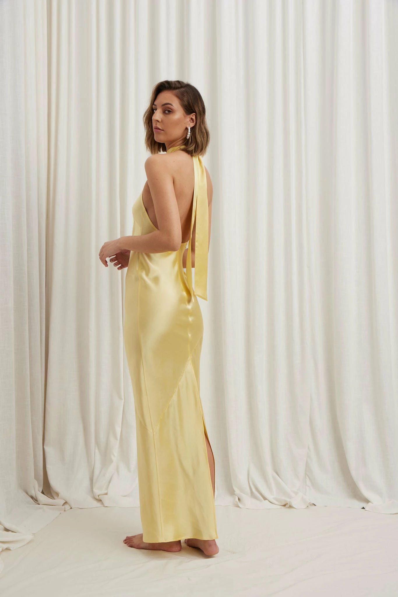 Caitlin Crisp Caitiln Crisp | By Your Side Dress - Limoncello 7 Caitlin Crisp Caitiln Crisp | By Your Side Dress - Limoncello - Image 7