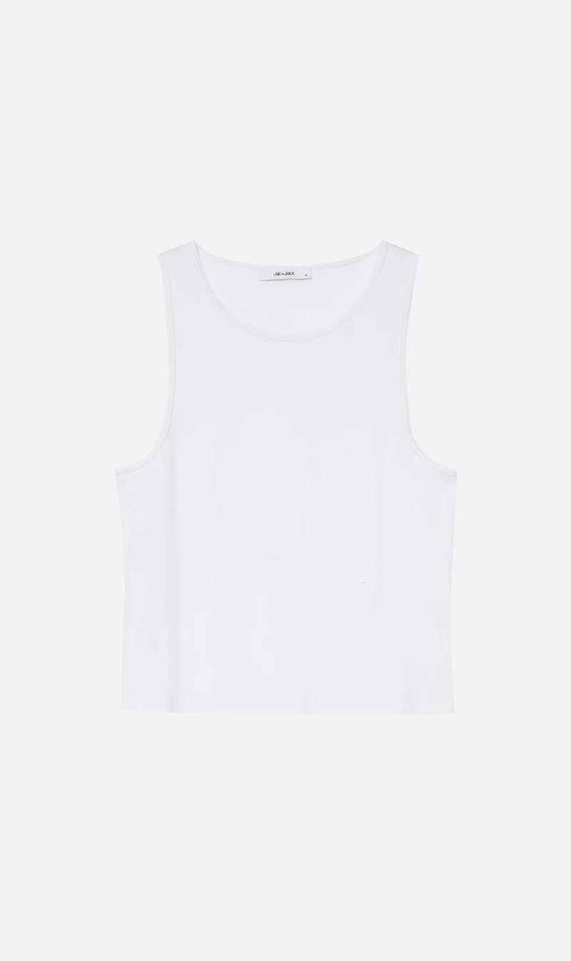 Jac+Jack Jac + Jack | Poem Tank - White 1 Jac+Jack Jac + Jack | Poem Tank - White