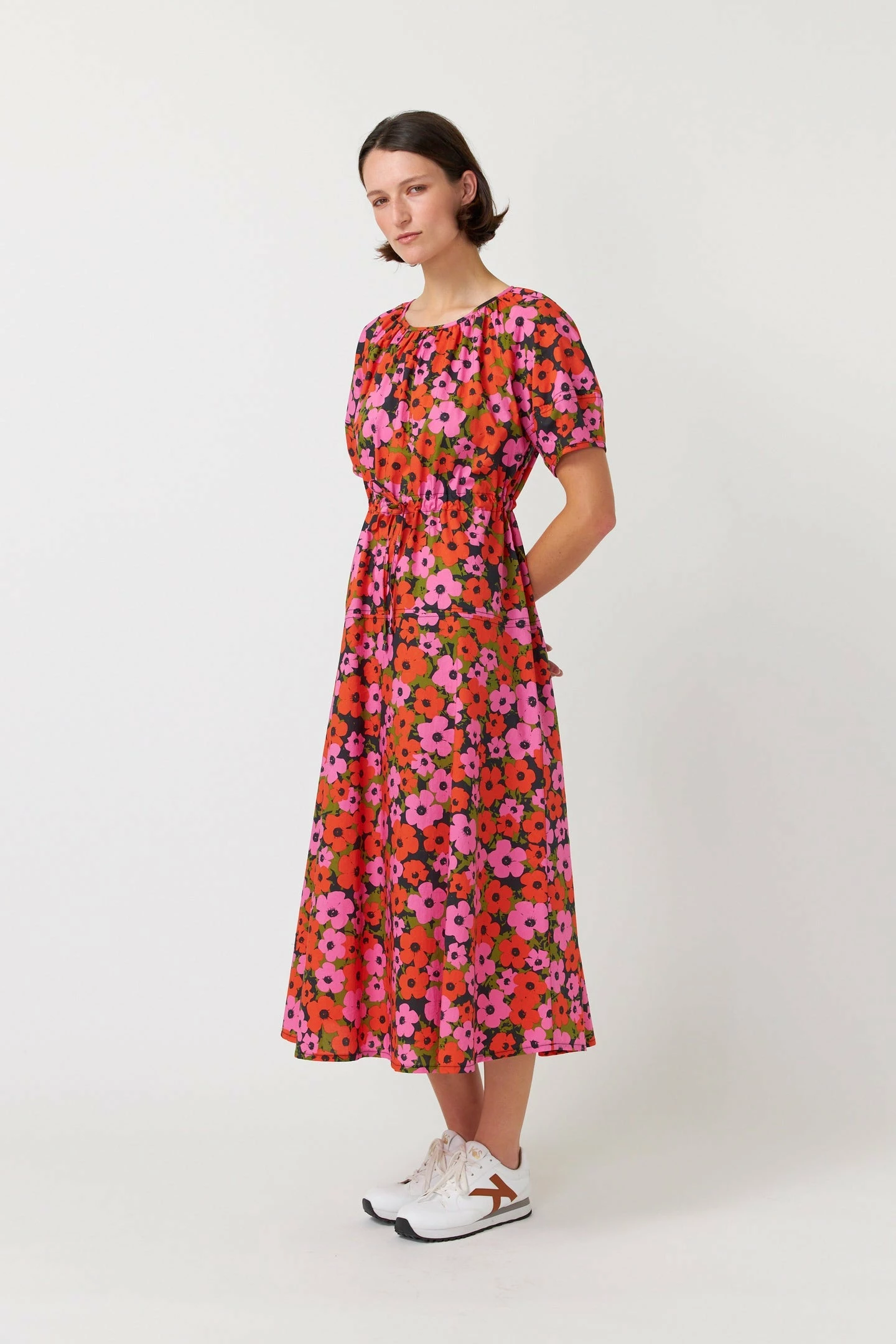 Kate Sylvester | Pop Dress - Pink Orange 3 Kate Sylvester | Pop Dress - Pink Orange - Image 3