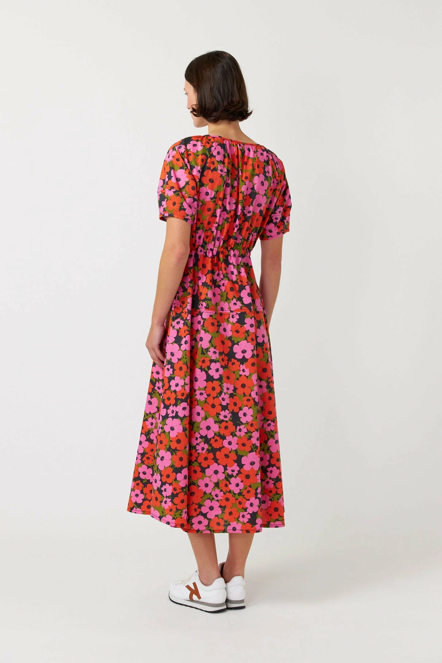 Kate Sylvester | Pop Dress - Pink Orange 4 Kate Sylvester | Pop Dress - Pink Orange - Image 4