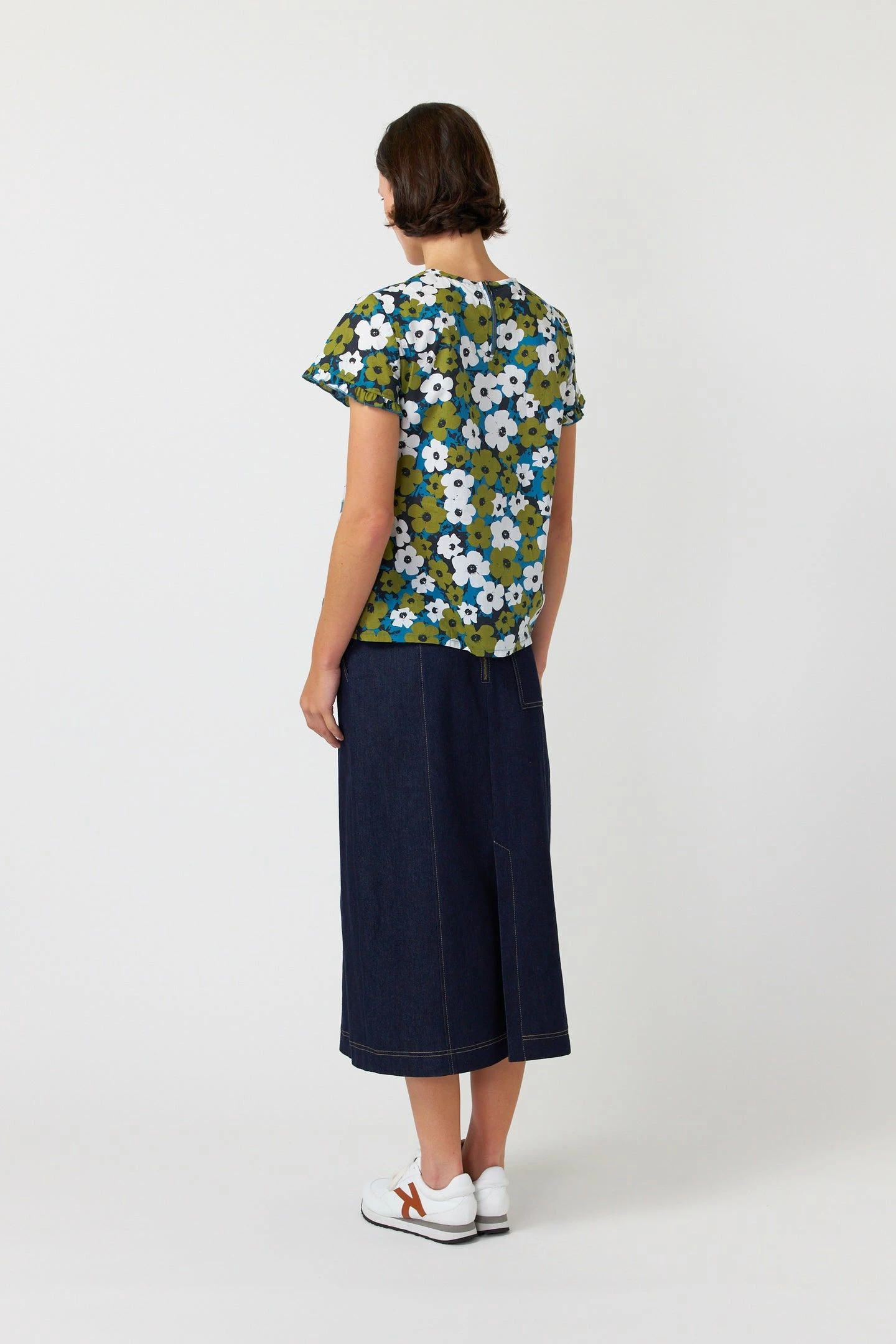 Kate Sylvester | Pop Top - Ivory Olive 4 Kate Sylvester | Pop Top - Ivory Olive - Image 4