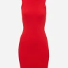 Victoria Beckham | VB Body Fitted Mini Dress - Red