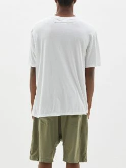 Bassike | Regular Fit T.Shirt - White -Acler Shop regulart.shirtwitharmyshort newcore back 2000x f684107e 1294 45cc a86c efff1c2f8572