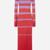 Paco Rabanne | Robe Long Dress - Purple/Red
