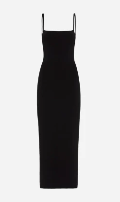 Matteau | Square Knit Dress - Black