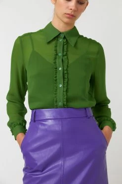Kate Sylvester | Valetta Shirt - Grass 7 Kate Sylvester | Valetta Shirt - Grass -Acler Shop winnieskirtpurple 0211 1440x 05d20b93 b6e8 4bc8 a200 3055b3b12060