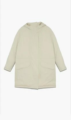 Yves Salomon | Bachette Fox Parka - Desert Wind/Ivoire